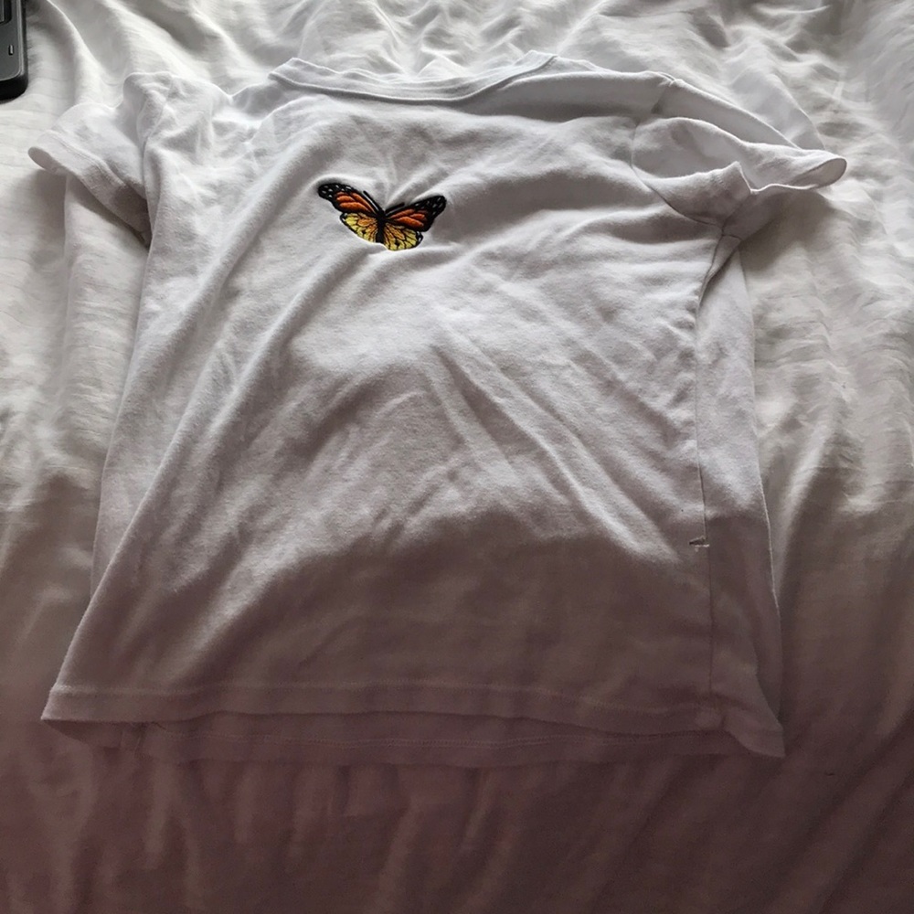 Brandy Melville Butterfly Tee